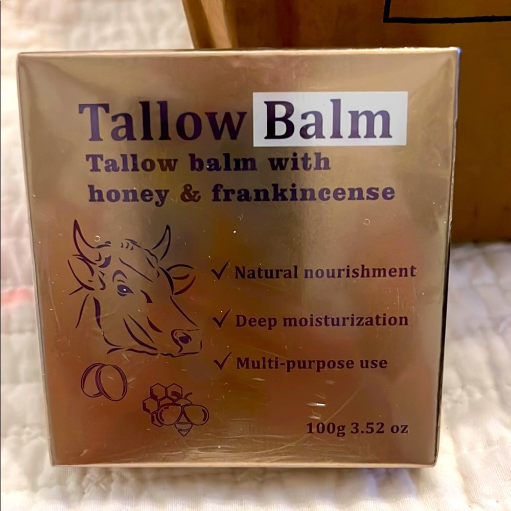 Tallow Balm with Honey & Frankincense